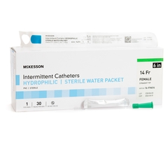 Mckesson Urethral Catheter Straight Tip Hydrophilic Coated Pvc Fr