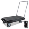 Janitorial Carts, Trucks, and Utility Carts: deflect-o® Heavy-Duty Platform Cart