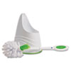 cleaning chemicals, brushes, hand wipers, sponges, squeegees: LYSOL® Toilet Brush and Caddy