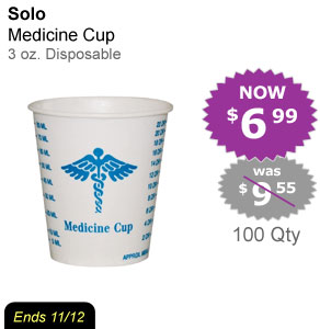 Solo Cup Medicine Cup