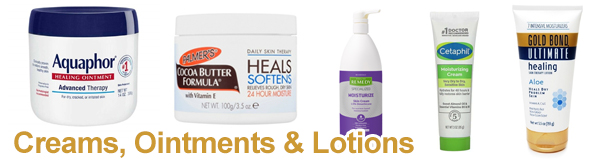 Creams, Ointments & Lotions