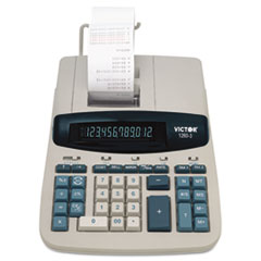 VCT12603 - Victor® 1260-3 Two-Color Heavy-Duty Printing Calculator