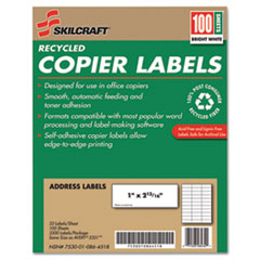 NSN0864518 - AbilityOne™ Recycled Copier Labels