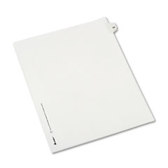 AVE01074 - Avery® Individual Legal Dividers Side Tab
