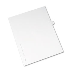 AVE01417 - Avery® Individual Legal Dividers Side Tab