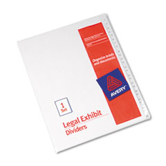 AVE01701 - Avery® Collated Legal Dividers Allstate® Style Side Tab