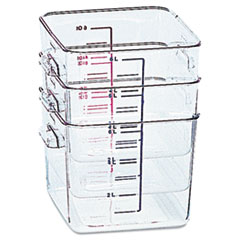 RCP6302CLE - SpaceSaver Square Containers