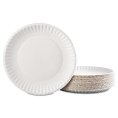 AJMCP9GOEWH - Gold Label Coated Paper Plates