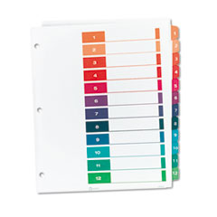 AVE11141 - Avery® Ready Index® Contemporary Multicolor Table of Contents Dividers
