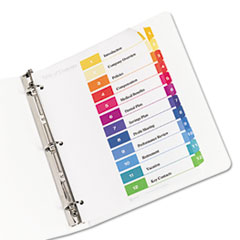 AVE11141 - Avery® Ready Index® Contemporary Multicolor Table of Contents Dividers