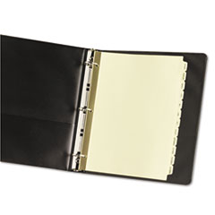 AVE11307 - Avery® Printed Laminated Tab Dividers with Gold Reinforced Binding Edge