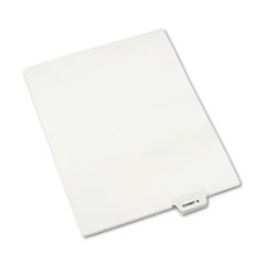 AVE12387 - Avery® Individual Legal Dividers Bottom Tab
