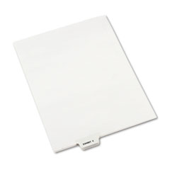 AVE12395 - Avery® Individual Legal Dividers Bottom Tab