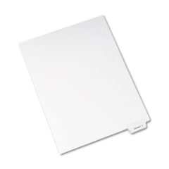 AVE12398 - Avery® Individual Legal Dividers Bottom Tab
