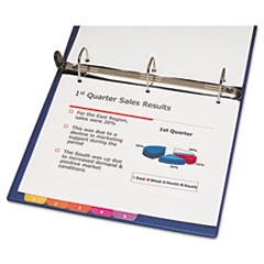 AVE11186 - Avery® Ready Index® Contemporary Multicolor Table of Contents Dividers