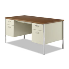 ALESD6030PC - Alera® Double Pedestal Steel Desk