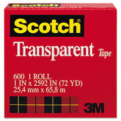 MMM60012592 - Scotch® Transparent Glossy Tape