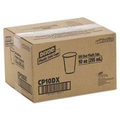 DXECP10DX - Dixie® Clear Plastic PETE 10 oz. Cold Cups