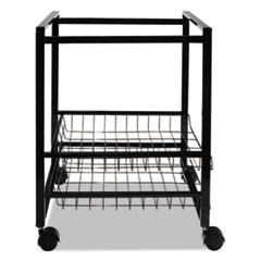 AVT34075 - Advantus® Mobile File Cart with Sliding Baskets