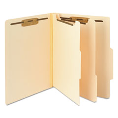 SMD14000 - Smead® Manila Four- and Six-Section Top Tab Classification Folders