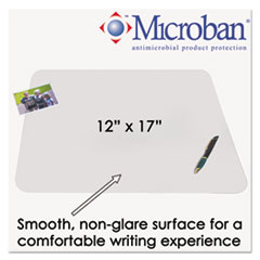AOP60740MS - Artistic® KrystalView™ Desk Pad with Microban®