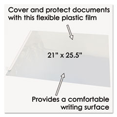 AOPSS2125 - Artistic™ Second Sight Clear Plastic Hinged Desk Protector