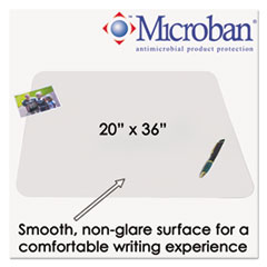 AOP60640MS - Artistic® KrystalView™ Desk Pad with Microban®