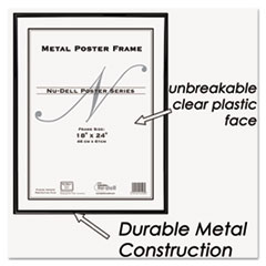 NUD31222 - Nu-Dell Metal Poster Frame