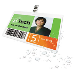 GBC56005 - GBC® HeatSeal® UltraClear™ Thermal Laminating Pouch, ID Badge Size