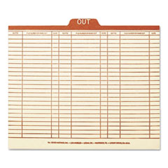 SMD51910 - Smead® Manila Top Tab Charge-Out Record Guides