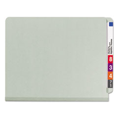 SMD26810 - Smead® Extra-Heavy Recycled End Tab Classification Folders w/SafeSHIELD™ Coated Fasteners