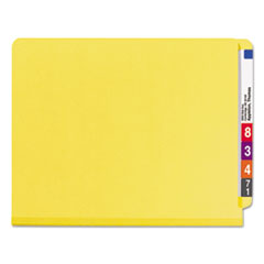 SMD26789 - Smead® Colored Pressboard End Tab Classification Folders w/SafeSHIELD™ Coated Fasteners