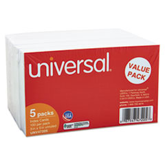 UNV47205 - Universal® Recycled Index Cards