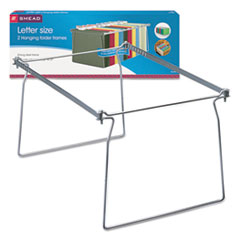 SMD64872 - Hanging Folder Frame, Letter Size, 23-27 Long, Steel, 2/Pack