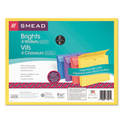 SMD77291 - Smead® Expanding Wallet With Antimicrobial Product Protection