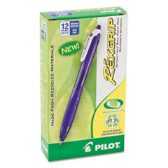 PIL32371 - Pilot® RexGrip BeGreeN® Retractable Ballpoint Pen