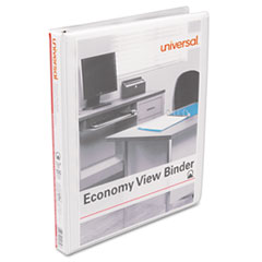 UNV20952 - Universal® Vinyl Round Ring View Binders