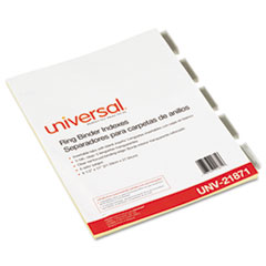 UNV21871 - Universal® Economical Insertable Tab Index