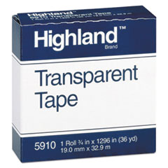 MMM5910341296 - Highland™ Transparent Tape
