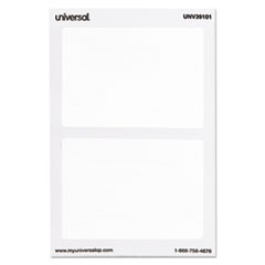 UNV39101 - Universal® Self-Adhesive Name Badges