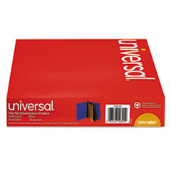 UNV10301 - Universal® Bright Colored Pressboard Classification Folders