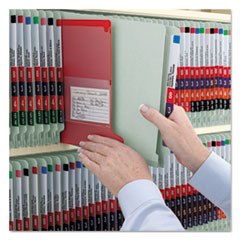 SMD26810 - Smead® Extra-Heavy Recycled End Tab Classification Folders w/SafeSHIELD™ Coated Fasteners