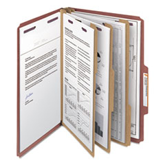 SMD19092 - Smead® Pressboard Classification Folders with SafeSHIELD™ Coated Fasteners