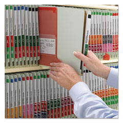 SMD26820 - Smead® Extra-Heavy Recycled End Tab Classification Folders w/SafeSHIELD™ Coated Fasteners
