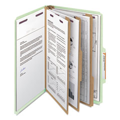 SMD19091 - Smead® Pressboard Classification Folders with SafeSHIELD™ Coated Fasteners