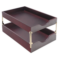 CVR07223 - Carver™ Hardwood Stackable Desk Trays
