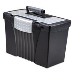 STX61510U01C - Storex Portable File Box with Organizer Lid