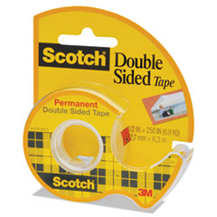 MMM136 - Scotch® 665 Double-Sided Permanent Office Tape in Hand Dispenser