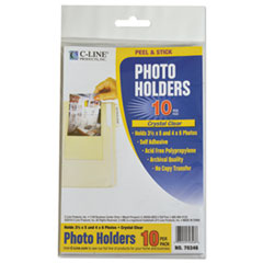 CLI70346 - C-Line® Peel & Stick Photo Holders