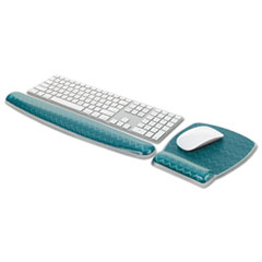 MMMWR308GR - 3M Fun Design Clear Gel Keyboard Wrist Rest